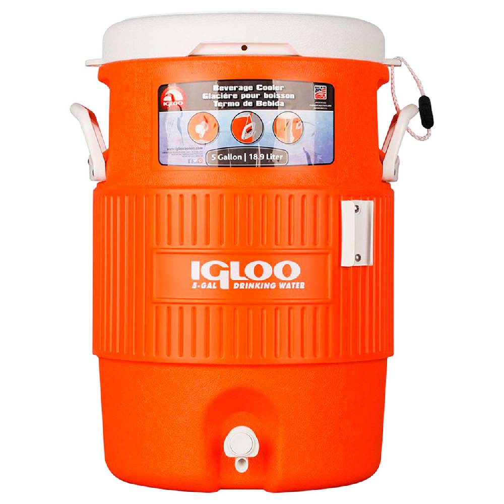 Sport Tec Igloo Getränkebehälter-Set, 3-tlg., 5 Gallon Seat Top 18,9 l, inkl. Becherhalter und Becher Tägliche Deals