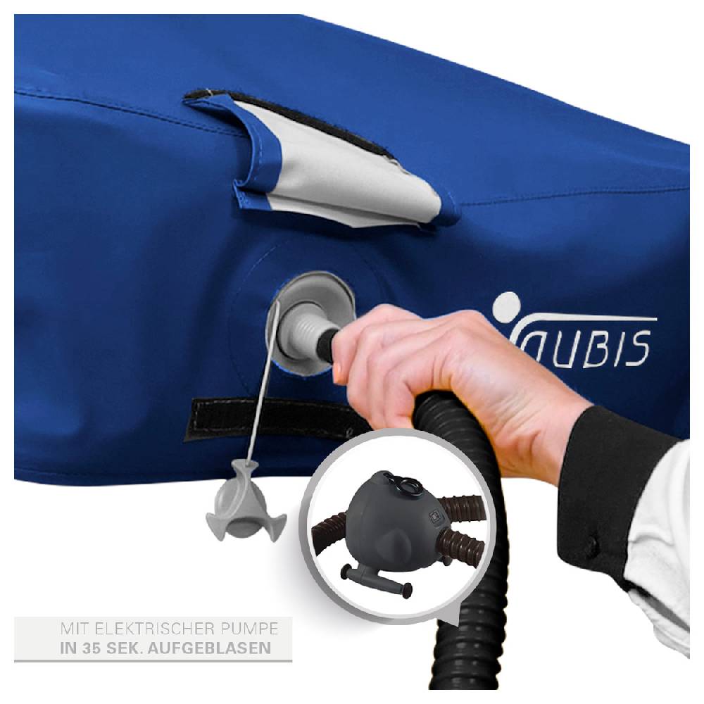 Sport Tec NUBIS Aufblasbare Massagematte Sport, inkl. Pumpe und Rucksack 50% Rabatt für begrenzte Zeit