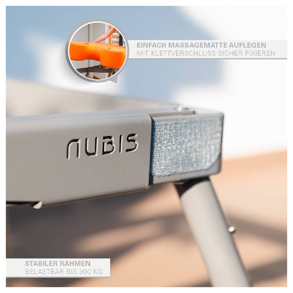 Sport Tec NUBIS Aufblasbare Massageliege Pro 2.0, inkl. Hocker 35x60 cm 2025