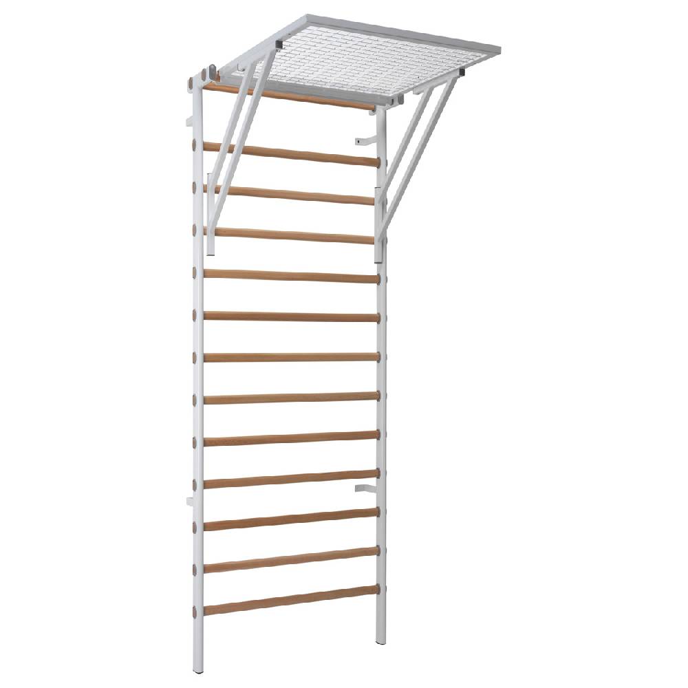 Sport Tec Sprossenwand Set Metall / Holz, 2-tlg. inkl. Schlingengitter Jubiläumsangebot