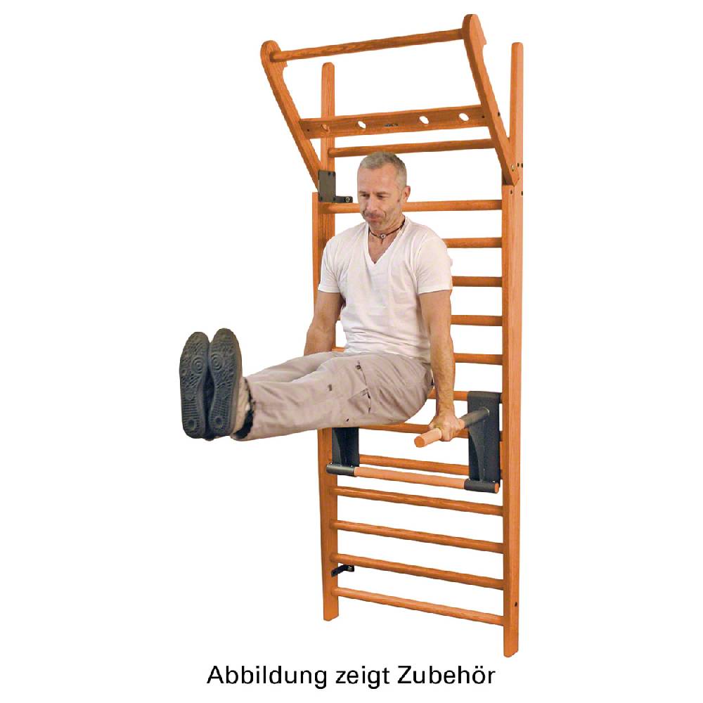 Sport Tec NOHrD Multi-Adapter Kirsche Klimmzugbügel und Dipstation für Sprossenwand Zeitlich begrenztes Angebot