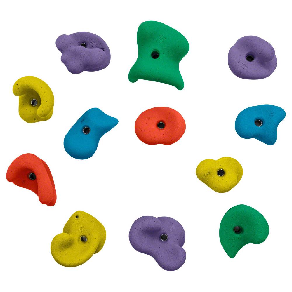 Sport Tec Klettergriff-Set Happy Gibbon + Spider Jugs, 30-tlg Im Verkauf