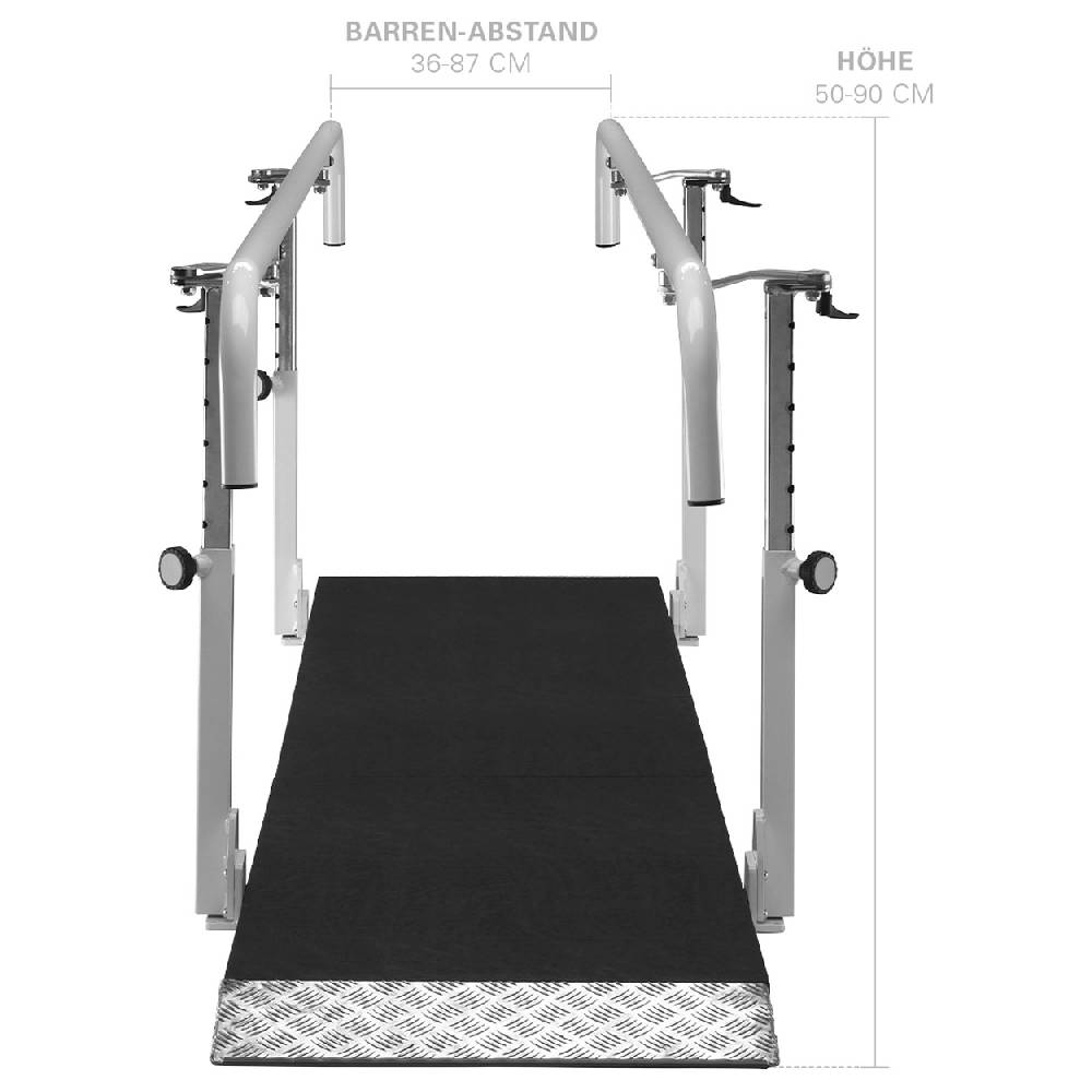 Sport Tec Gehbarren Exklusiv extratief Holmenlänge 4 m aus Metall Sonderangebot