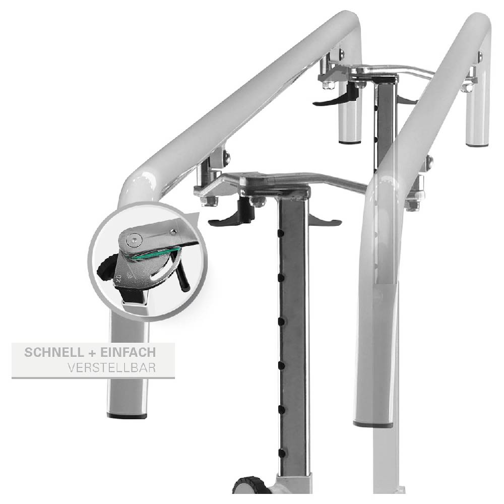 Sport Tec Gehbarren Exklusiv extratief Holmenlänge 4 m aus Metall Sonderangebot
