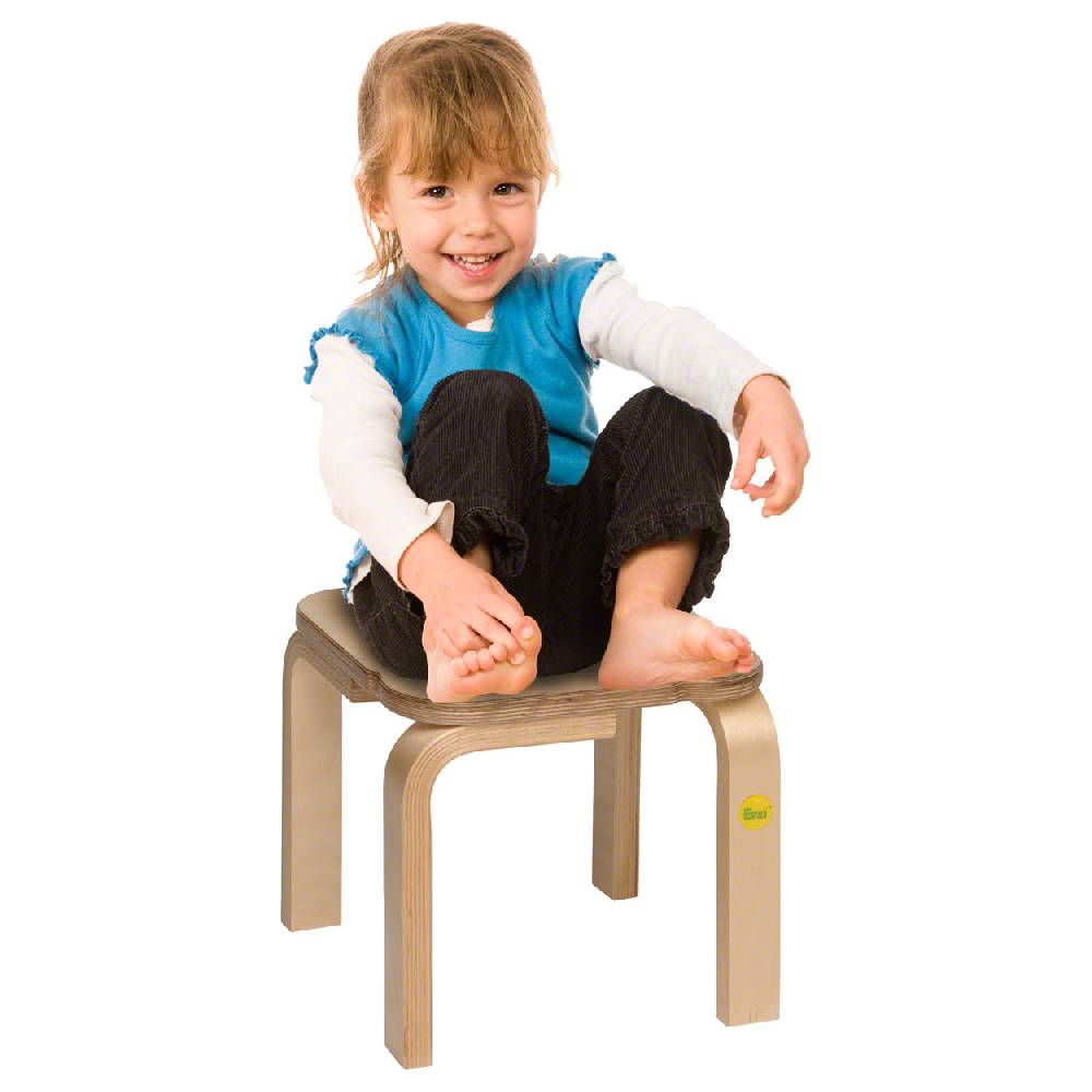 Sport Tec Erzi Hocker 25 aus Formholz, 27x27 cm, Sitzhöhe 25 cm Super Sparpreis