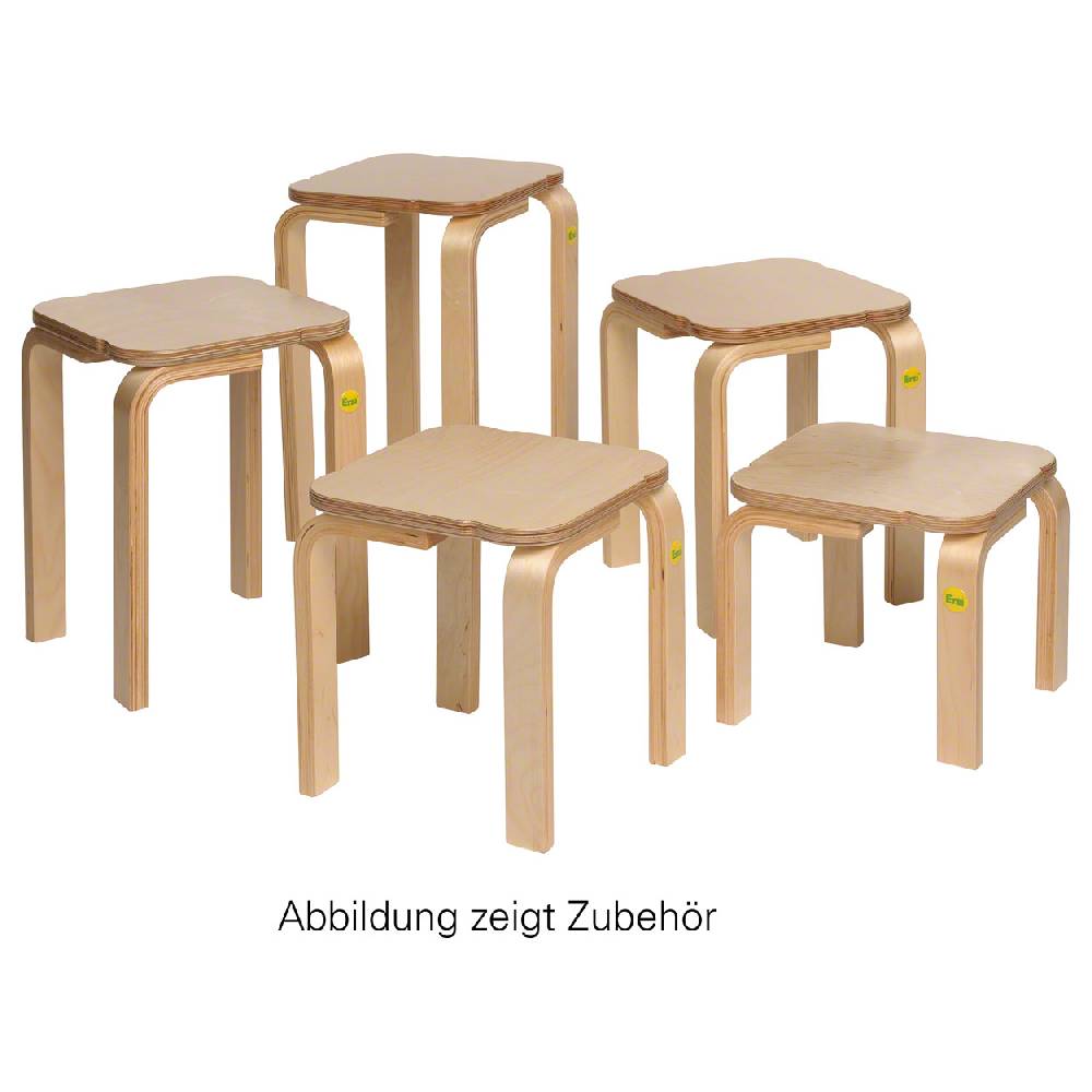 Sport Tec Erzi Hocker 38 aus Formholz, 36x36 cm, Sitzhöhe 38 cm Begrenzte Freigabe