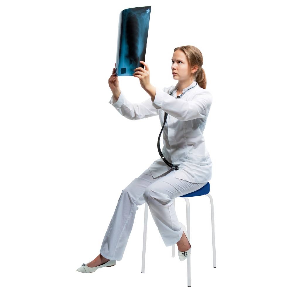 Sport Tec Gymnastikhocker Standard mit Komfort-Polster, ø 38 cm, Sitzhöhe 45 cm Zeitbegrenzte Promotion