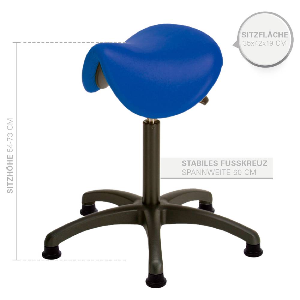 Sport Tec Sattelhocker mit Polster, Standard mit Gleitern Kostenloser Versand international