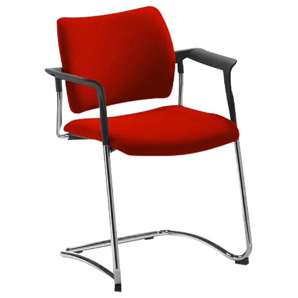 Sport Tec Freischwinger mit Polster und Armlehne zollfrei