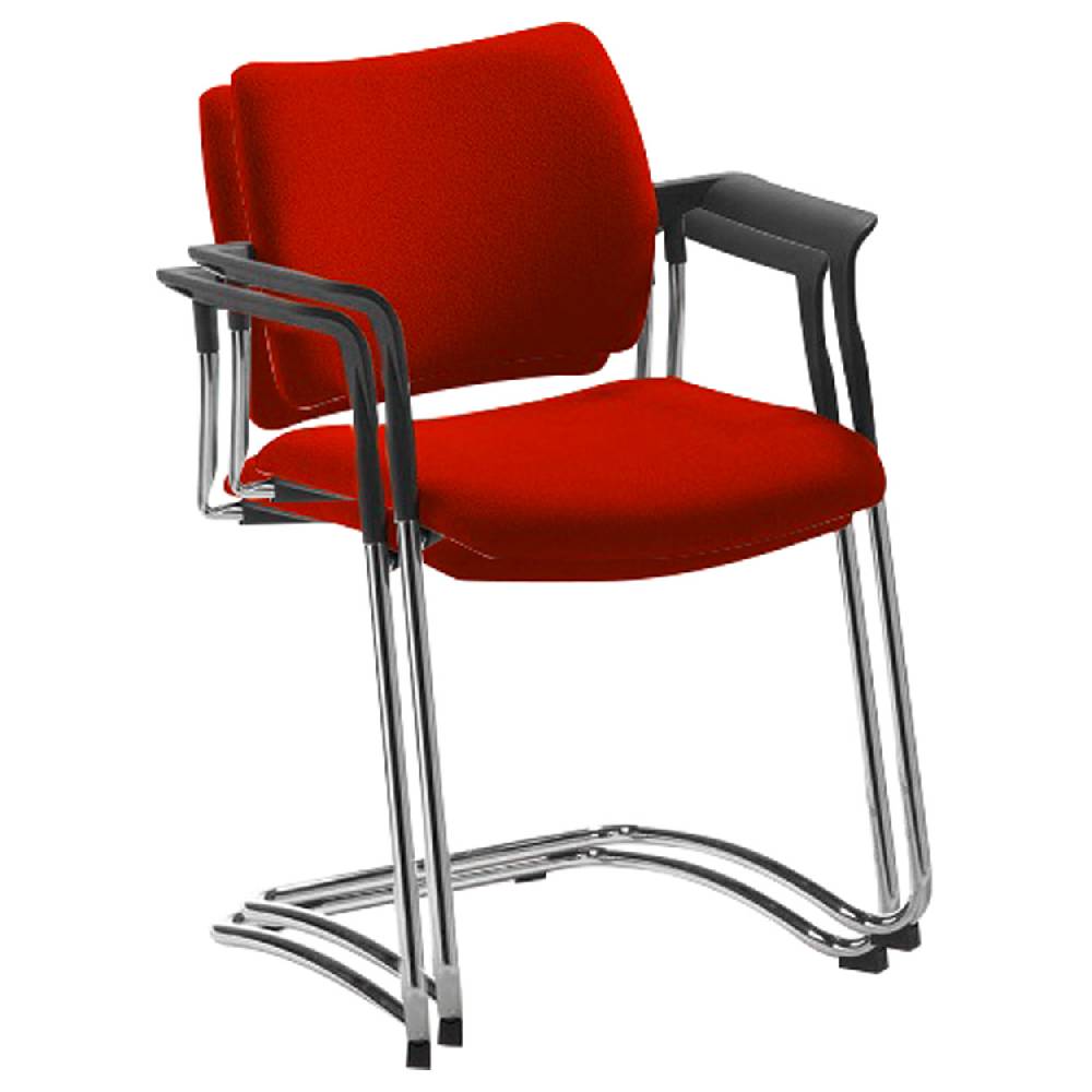 Sport Tec Freischwinger mit Polster und Armlehne zollfrei