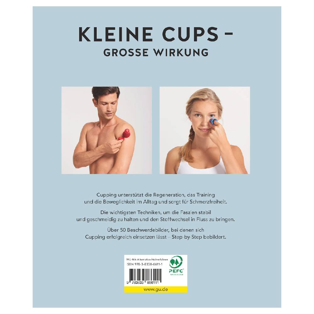 Sport Tec Buch "Cupping - Die neue Methode zum Lösen der Faszien" 128 Seiten Speichern exportieren