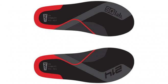 Sqlab Einlegesohle 214 - stability 41,5 - 43,5 "L"