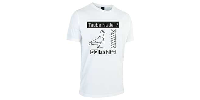Sqlab T-Shirt Taube Nudel 2.0 M