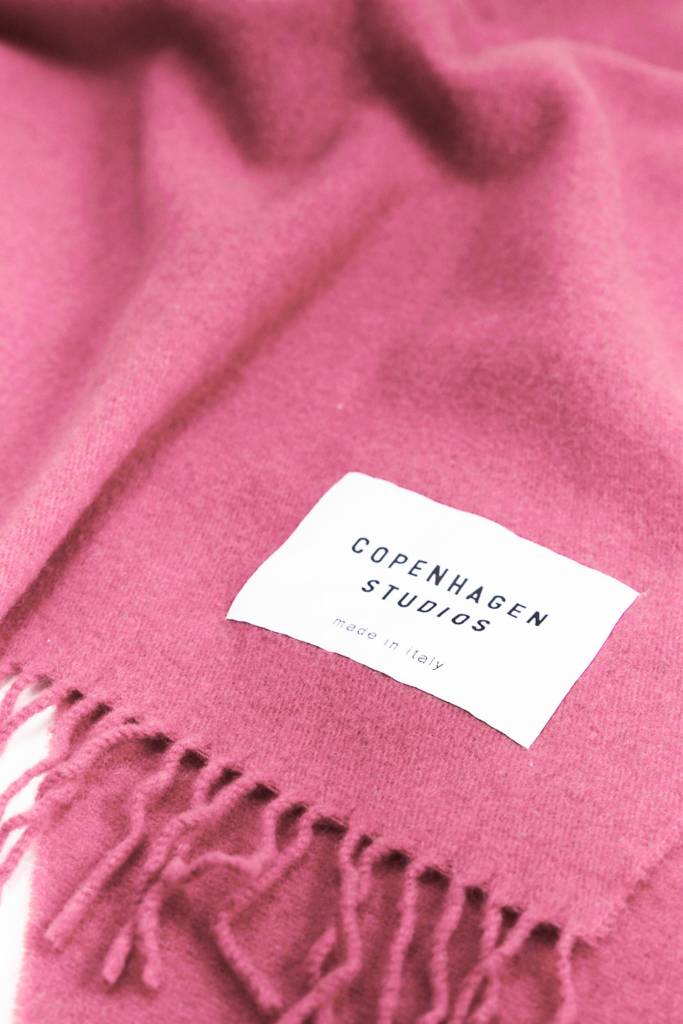 Studio Copenhagen CPH SHAWL 6 wool mix rose VIP-Rabatte
