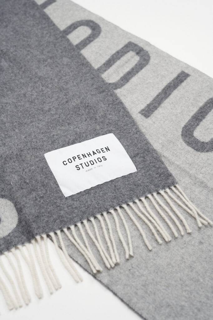Studio Copenhagen CPH SHAWL 1 wool mix grey Letzte 3 Tage