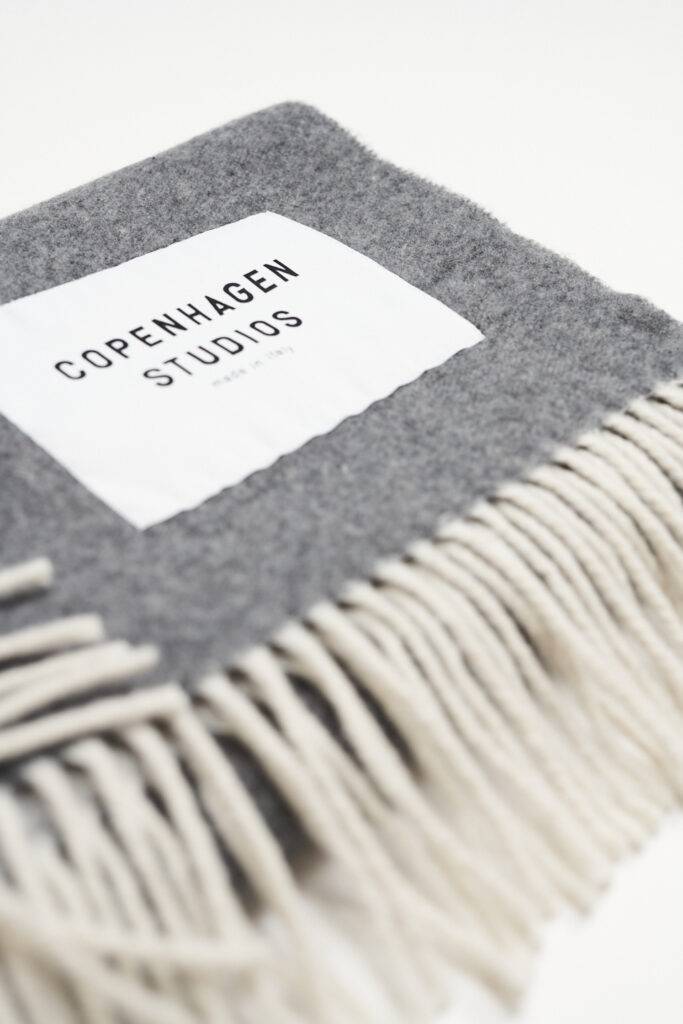 Studio Copenhagen CPH SHAWL 1 wool mix grey Letzte 3 Tage