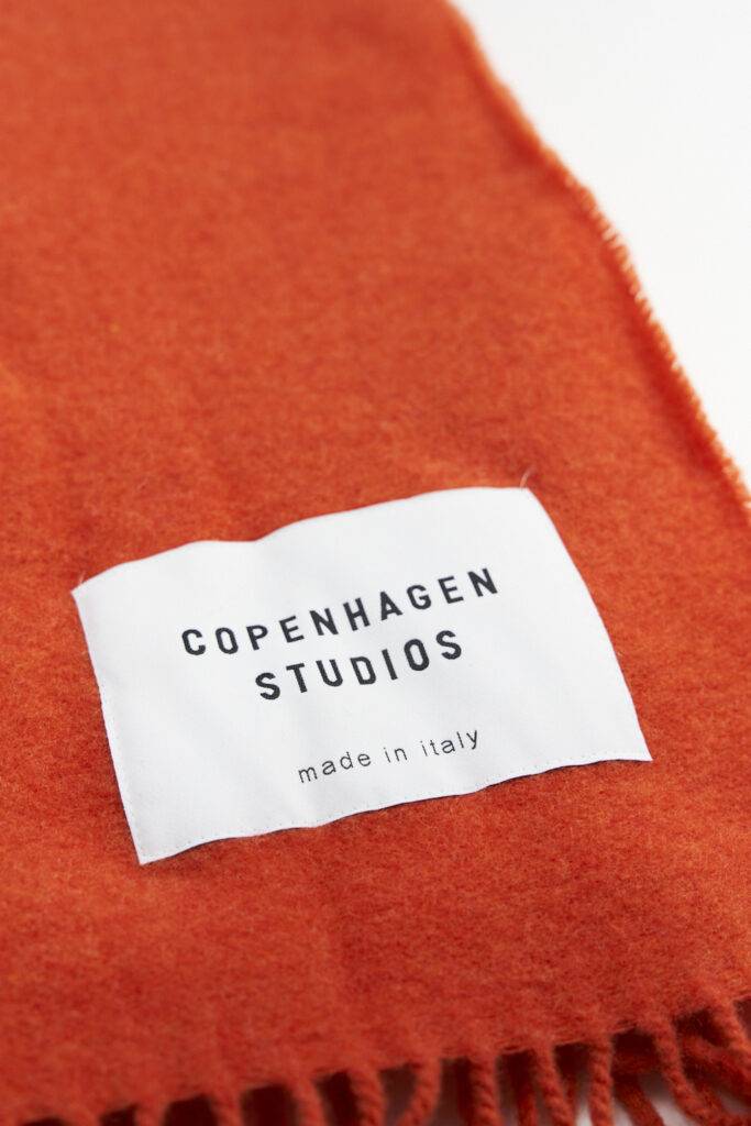 Studio Copenhagen CPH SHAWL 6 wool mix orange Bis zu 55% Rabatt
