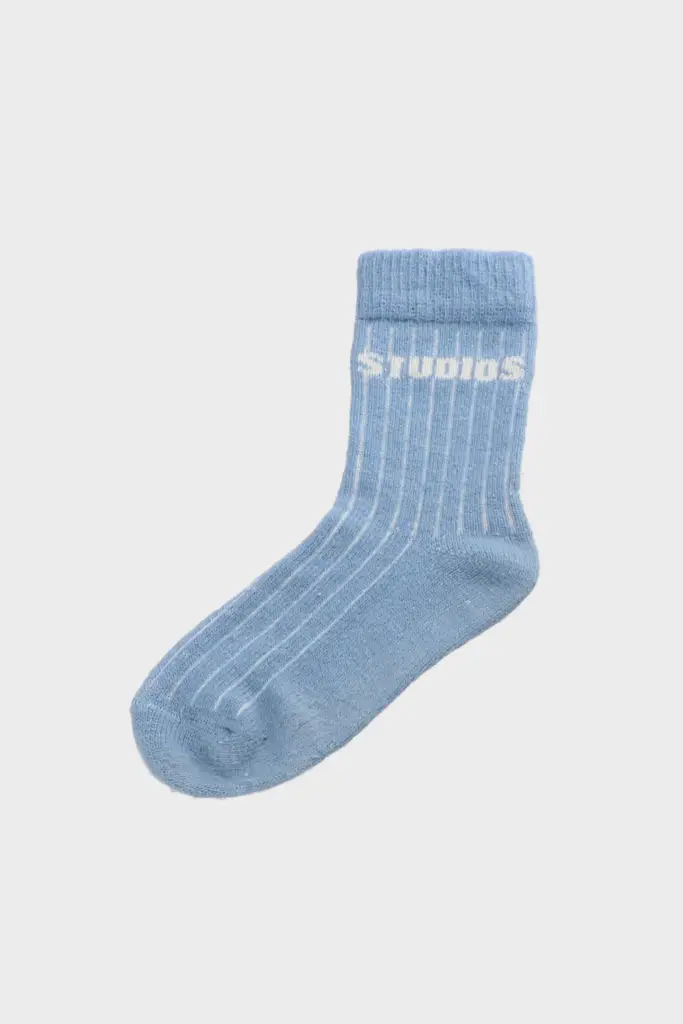 Studio Copenhagen CPH WOOL SOCKS 1 wool mix light blue Super Rabatt