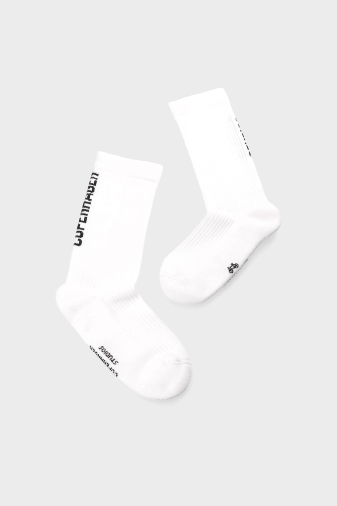 Studio Copenhagen CPH SOCKS 4 cotton blend white Fabrikladen