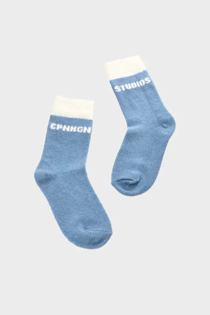 Studio Copenhagen CPH WOOL SOCKS 2 wool mix light blue Begrenzt auf 3 Tage