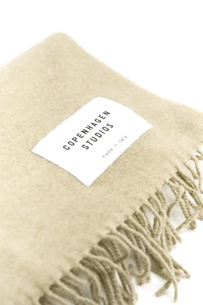Studio Copenhagen CPH SHAWL 6 wool mix nature Speichern exportieren