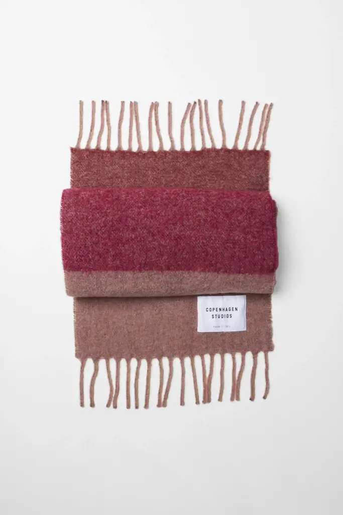 Studio Copenhagen CPH SHAWL 11 wool mix pink 50% Rabatt für begrenzte Zeit