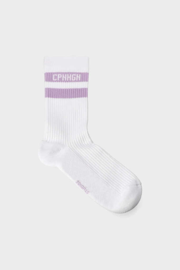Studio Copenhagen CPH SOCKS 3 cotton blend white/lavender Online
