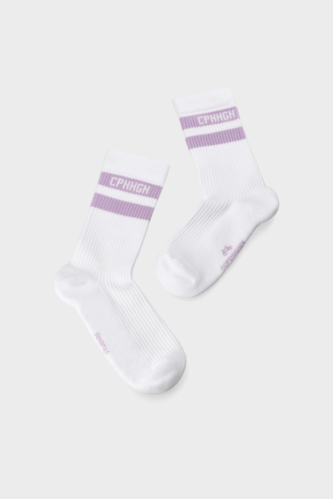 Studio Copenhagen CPH SOCKS 3 cotton blend white/lavender Online