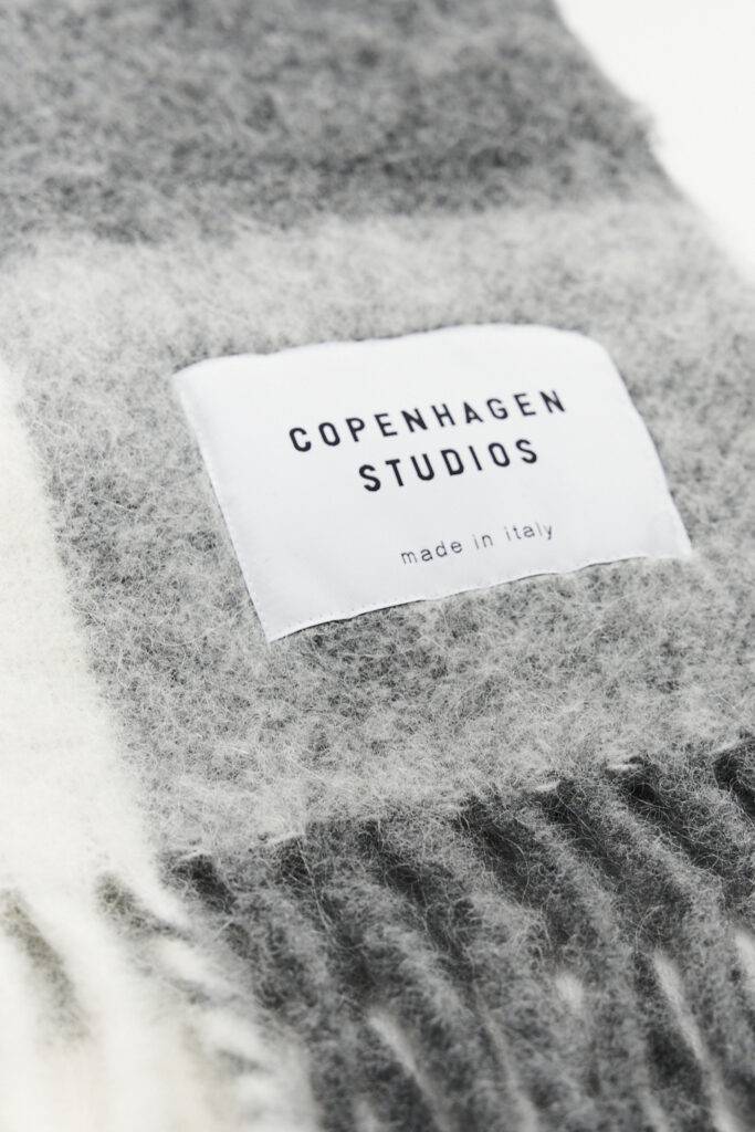 Studio Copenhagen CPH SHAWL 4 wool mix grey melange Angebote