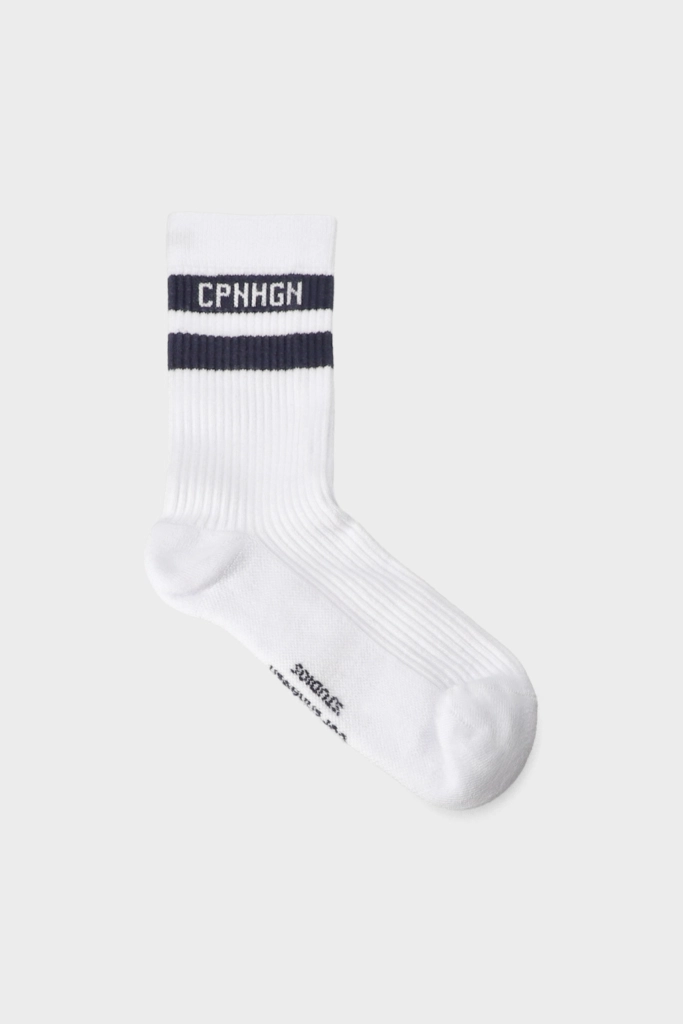 Studio Copenhagen CPH SOCKS 3 cotton blend white/navy Günstiger Verkauf