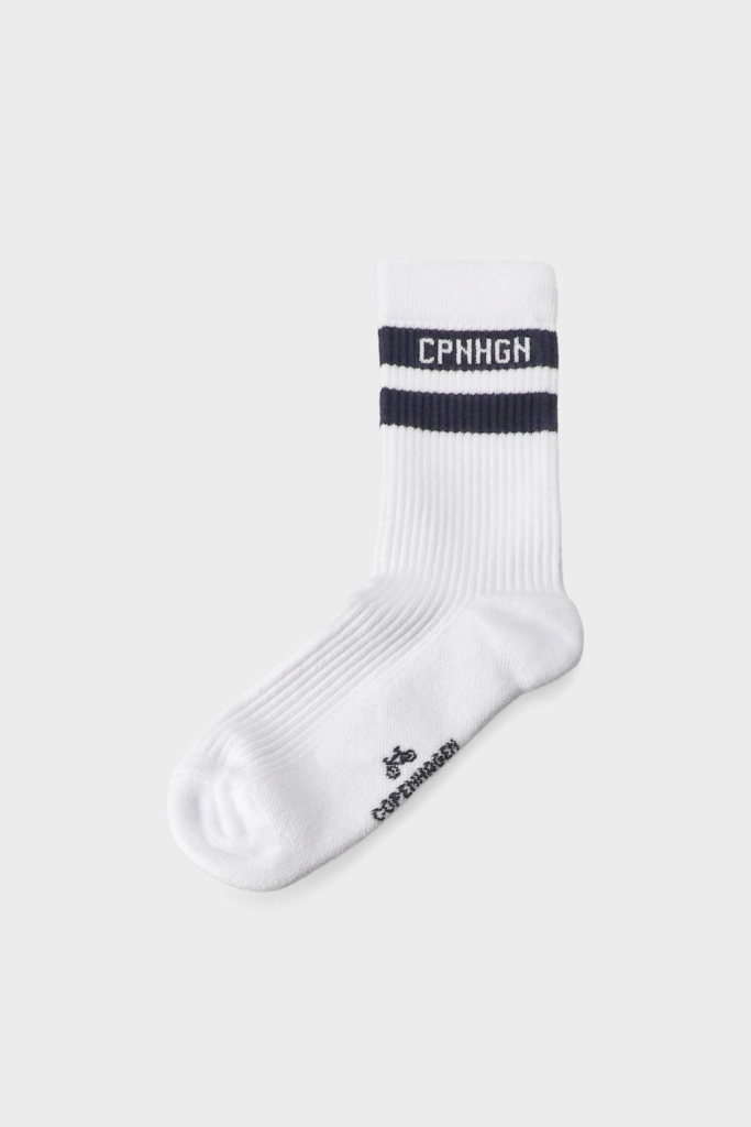 Studio Copenhagen CPH SOCKS 3 cotton blend white/navy Günstiger Verkauf