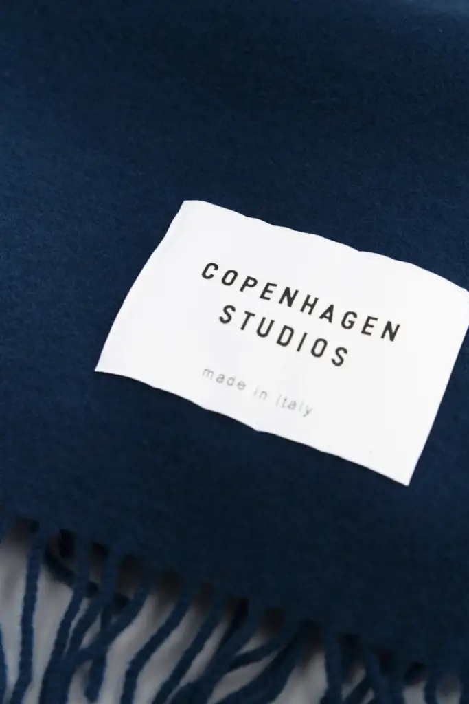 Studio Copenhagen CPH SHAWL 6 wool mix night blue Blitzverkäufe