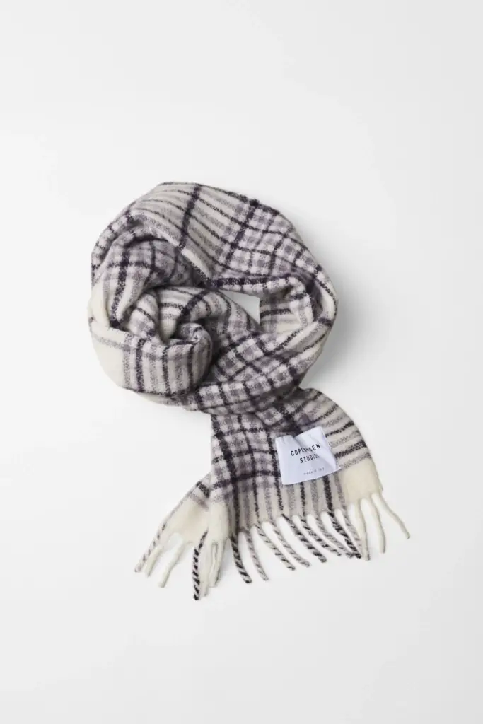 Studio Copenhagen CPH SHAWL 10 wool mix purple Fabrik Onlineshop