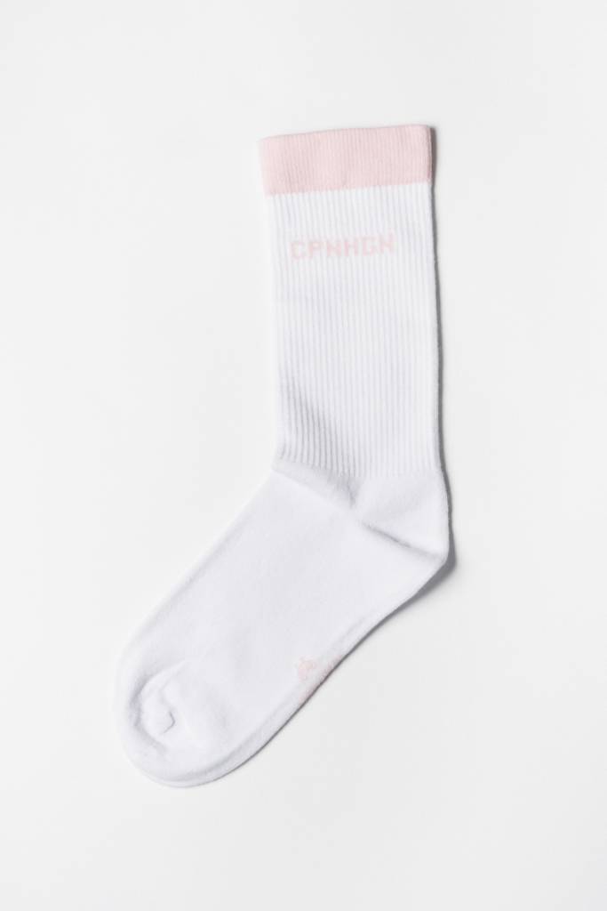 Studio Copenhagen CPH SOCKS 2 cotton blend white/light rose Sonderangebot