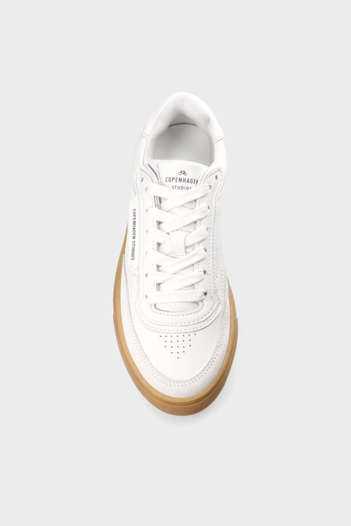 Studio Copenhagen CPH90M leather mix white Zeitlich begrenztes Angebot