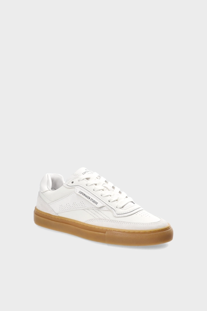 Studio Copenhagen CPH90M leather mix white Zeitlich begrenztes Angebot
