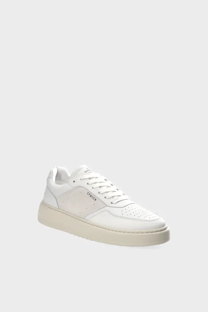 Studio Copenhagen CPH1M leather mix white Letzte 3 Tage