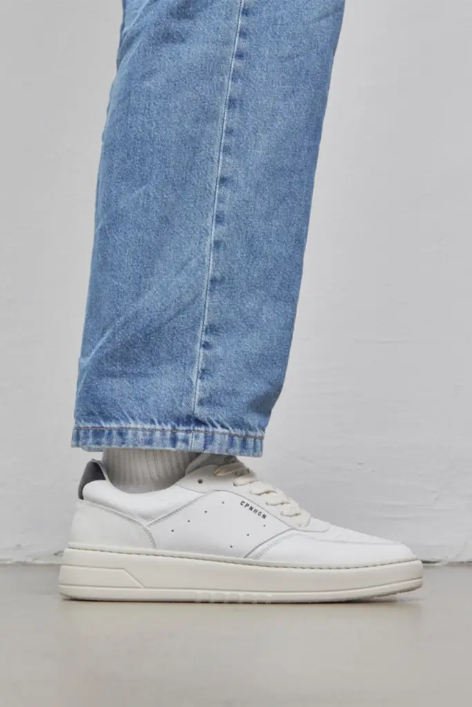 Studio Copenhagen CPH1M leather mix white/black Bis zu 60% Rabatt