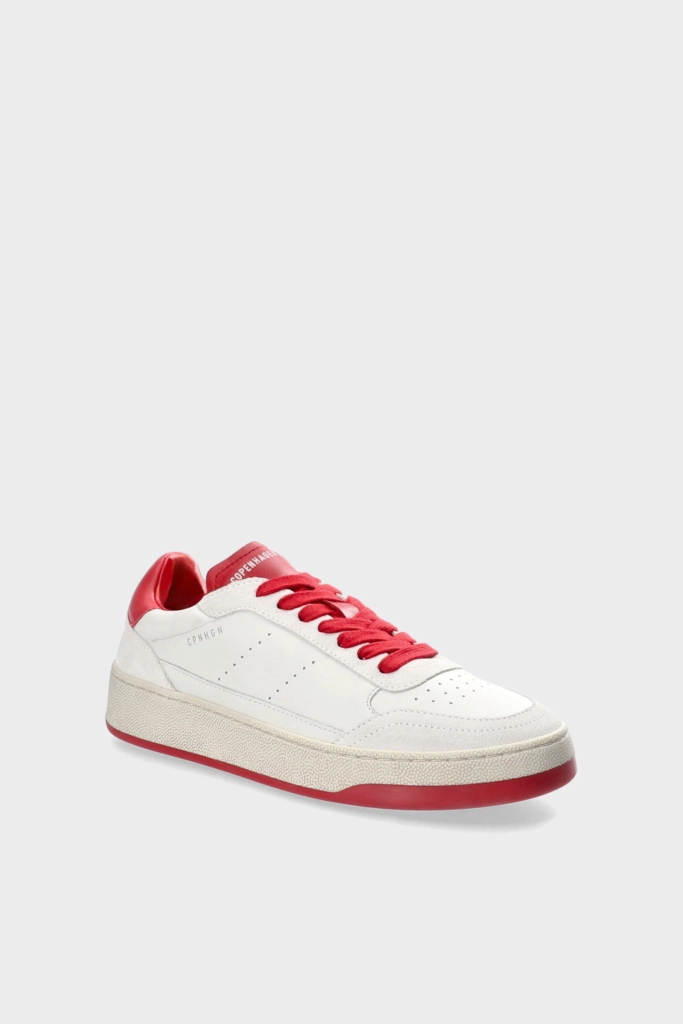 Studio Copenhagen CPH27M leather mix white/red Verkauf