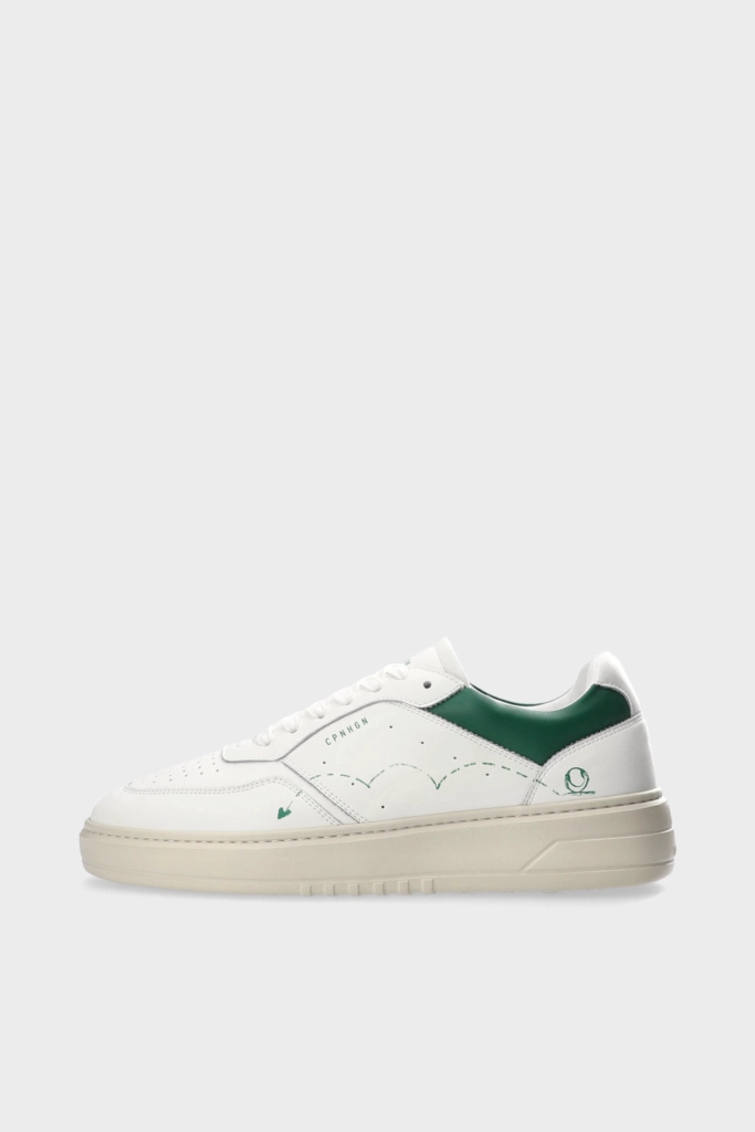 Studio Copenhagen CPH LONDON M leather white/green im Angebot
