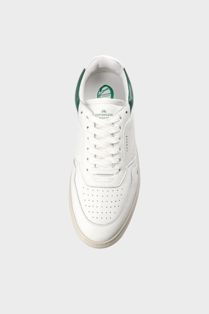 Studio Copenhagen CPH LONDON M leather white/green im Angebot