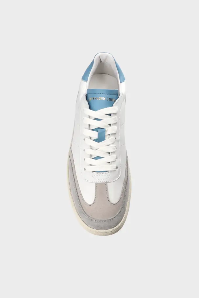 Studio Copenhagen CPH257M leather mix white/blue Günstiger Verkauf