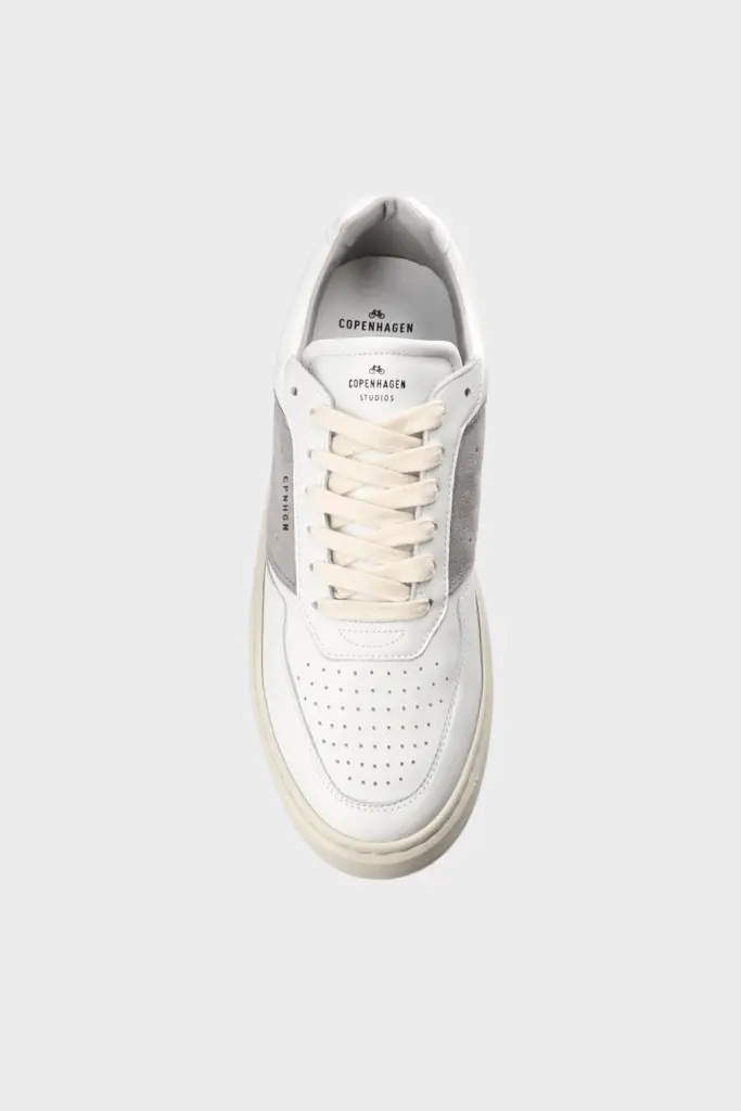 Studio Copenhagen CPH1M leather mix white/light grey Limitierter Zeitrabatt
