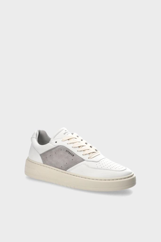 Studio Copenhagen CPH1M leather mix white/light grey Limitierter Zeitrabatt