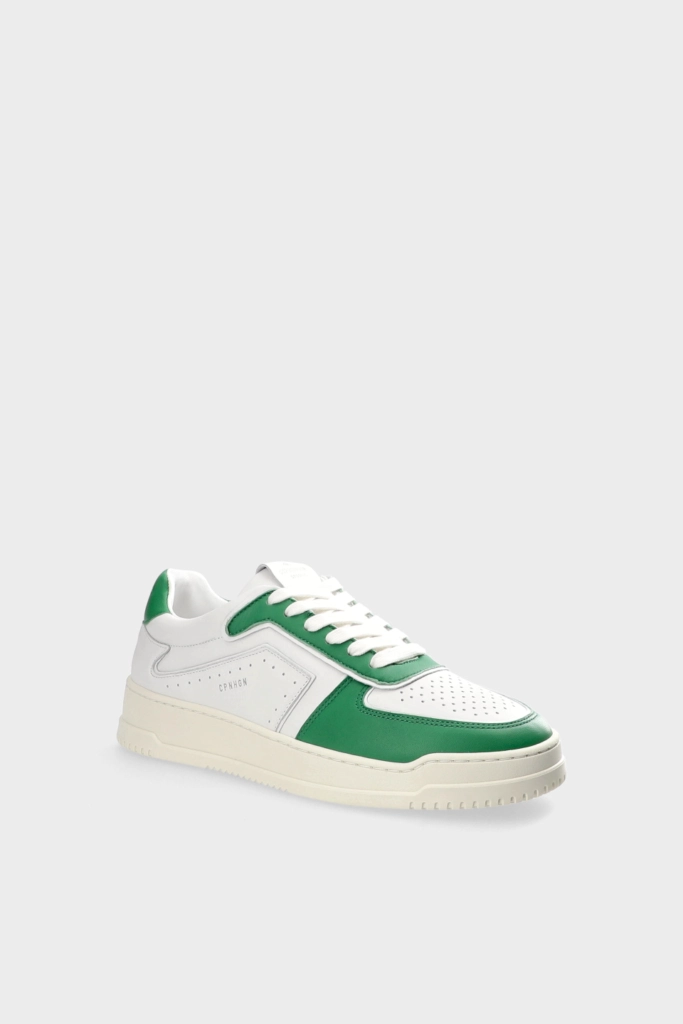 Studio Copenhagen CPH164M leather mix light cream/green Fabrik Onlineshop