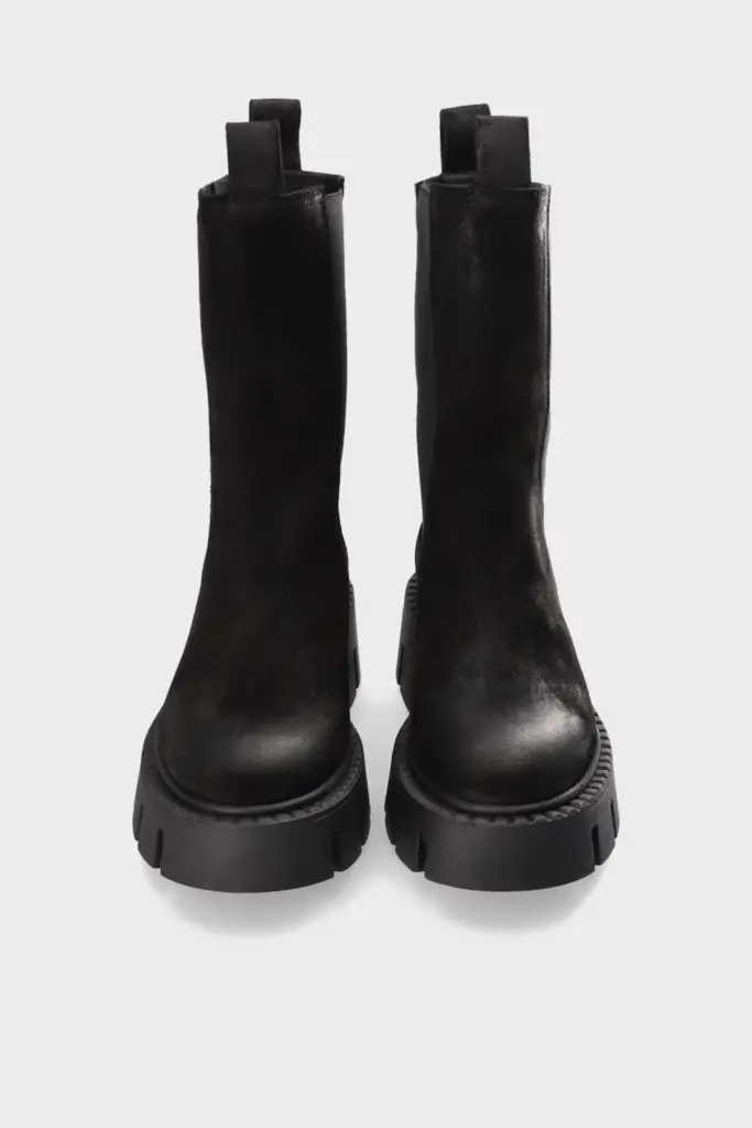 Studio Copenhagen CPH139 waxed suede black Jubiläumsangebot