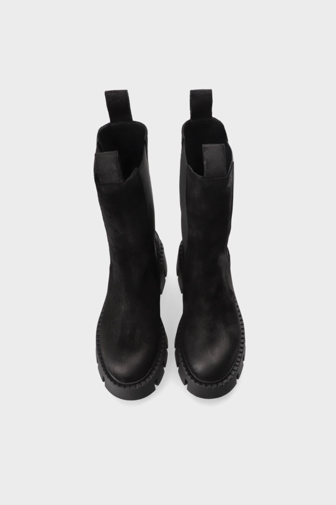 Studio Copenhagen CPH139 waxed suede black Jubiläumsangebot
