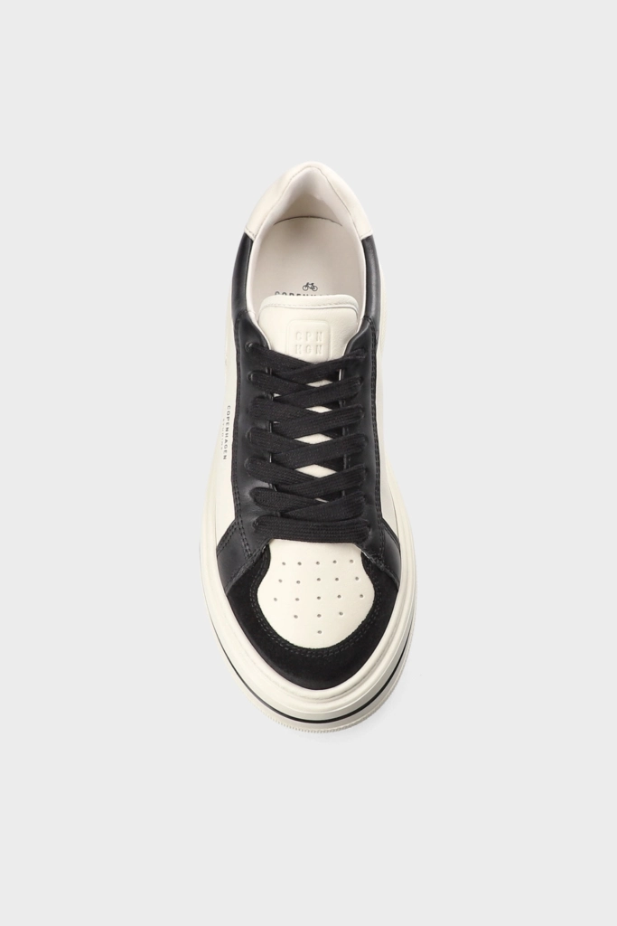 Studio Copenhagen CPH181 leather mix black/cream beige Tiefpreis