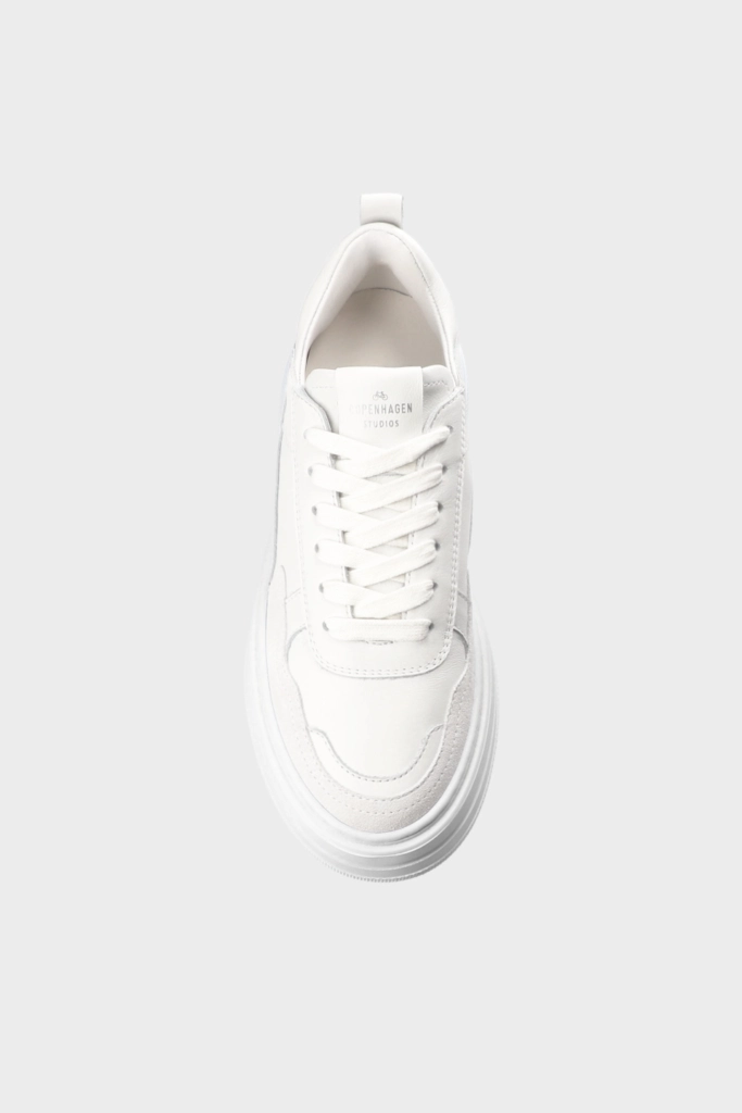 Studio Copenhagen CPH189 leather mix white Bis zu 55% Rabatt