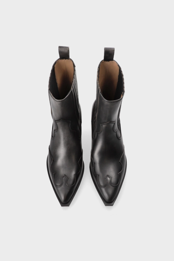 Studio Copenhagen CPH284 x Toni Garrn used leather black Kostenloser Versand international